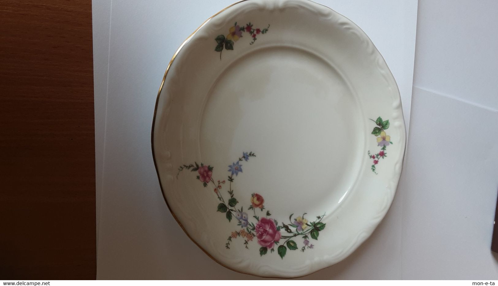 4 Plate Porcelain Poland - Other & Unclassified