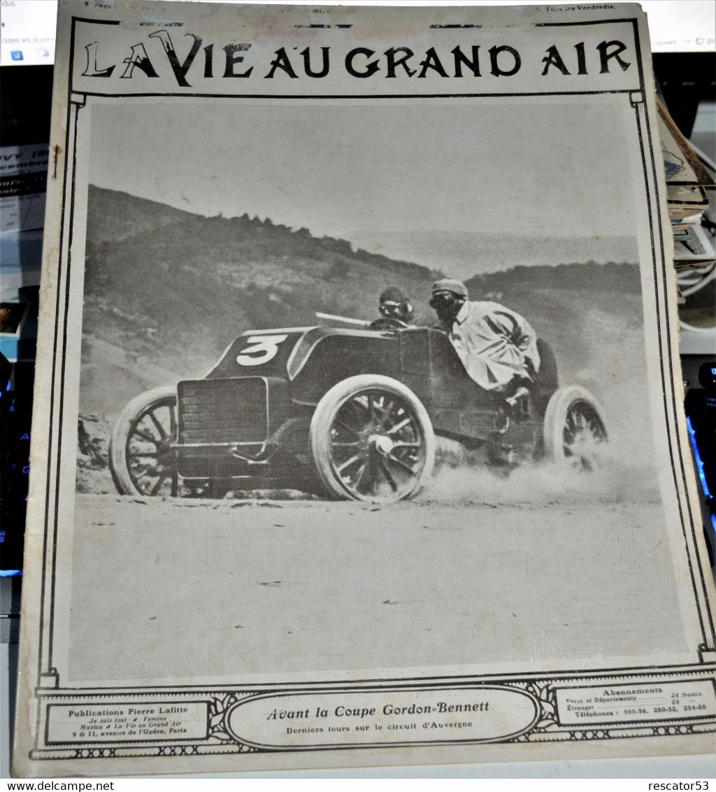 Revue La Vie Au Grand Air 16 Juin 1905 - Autres & Non Classés