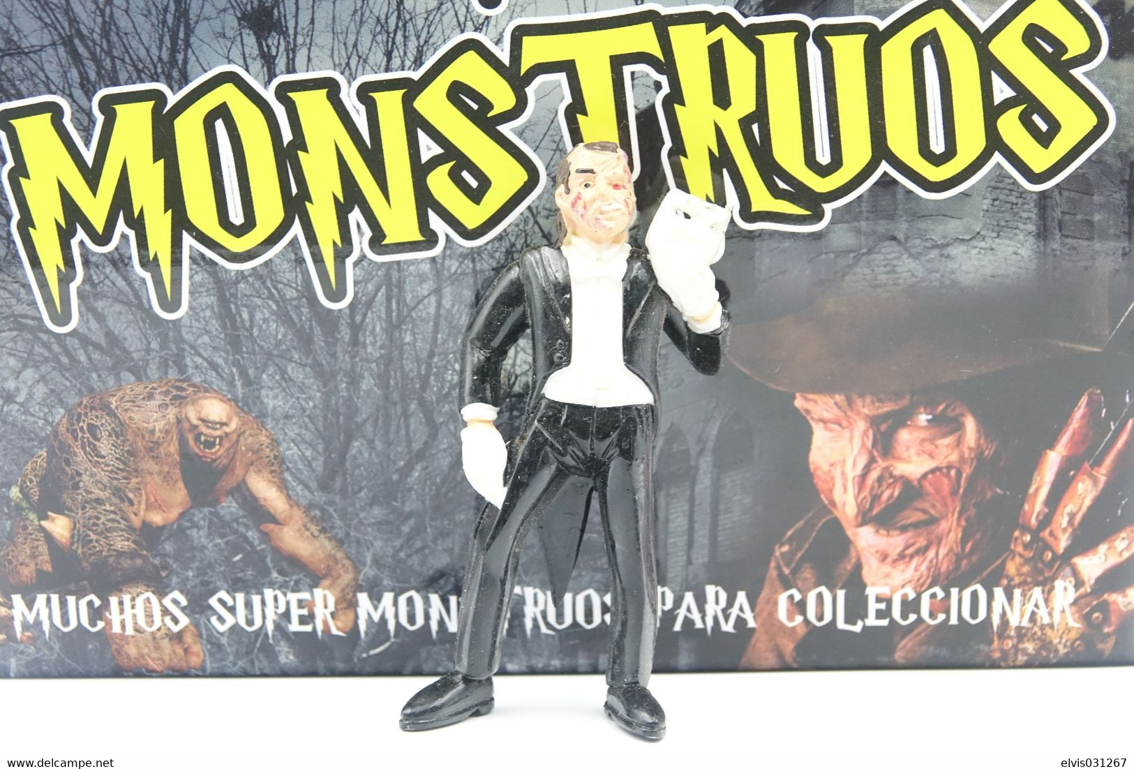 Vintage ACTION FIGURE : COLLECTION MONSTERS SUPER MONSTRUOS Phantom Of The Opera - 1990's - Original Yolanda Toys - Action Man