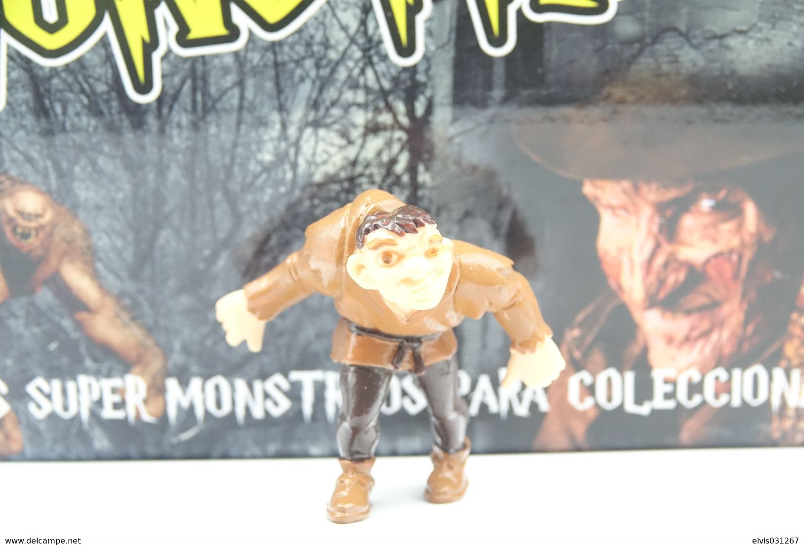 Vintage ACTION FIGURE : COLLECTION MONSTERS SUPER MONSTRUOS Hunchback Quasimodo - 1990's - Original Yolanda Toys - Action Man