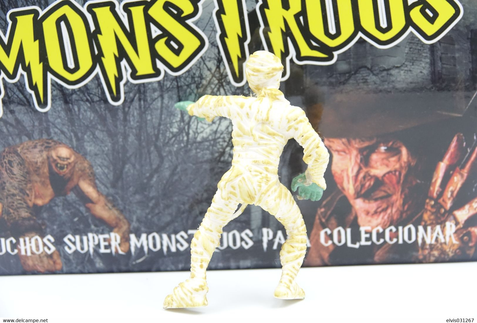 Vintage ACTION FIGURE : COLLECTION MONSTERS SUPER MONSTRUOS Mumy - 1990's - Original Yolanda Toys - Action Man