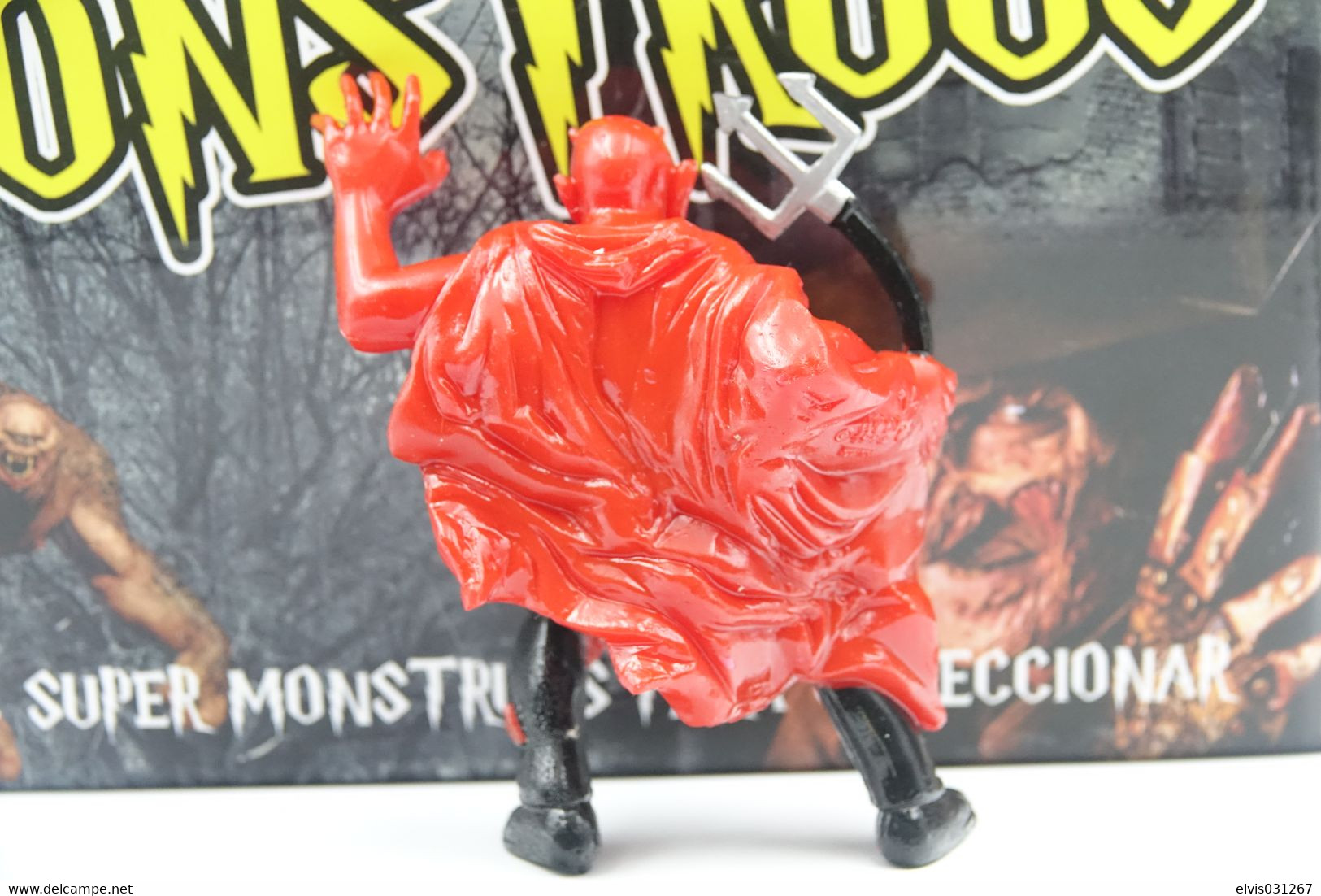 Vintage ACTION FIGURE : COLLECTION MONSTERS SUPER MONSTRUOS Devil Lucifer - 1990's - Original Yolanda Toys - Action Man