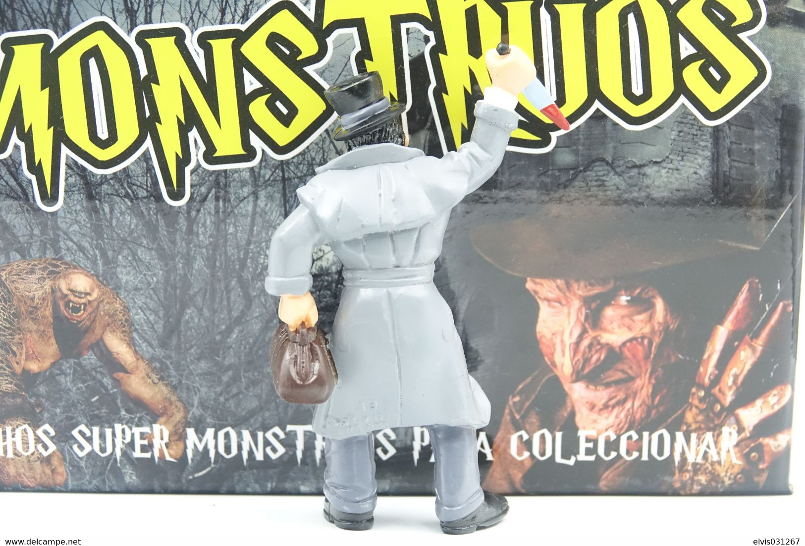 Vintage ACTION FIGURE : COLLECTION MONSTERS SUPER MONSTRUOS Jack The Ripper - 1990's - Original Yolanda Toys - Action Man