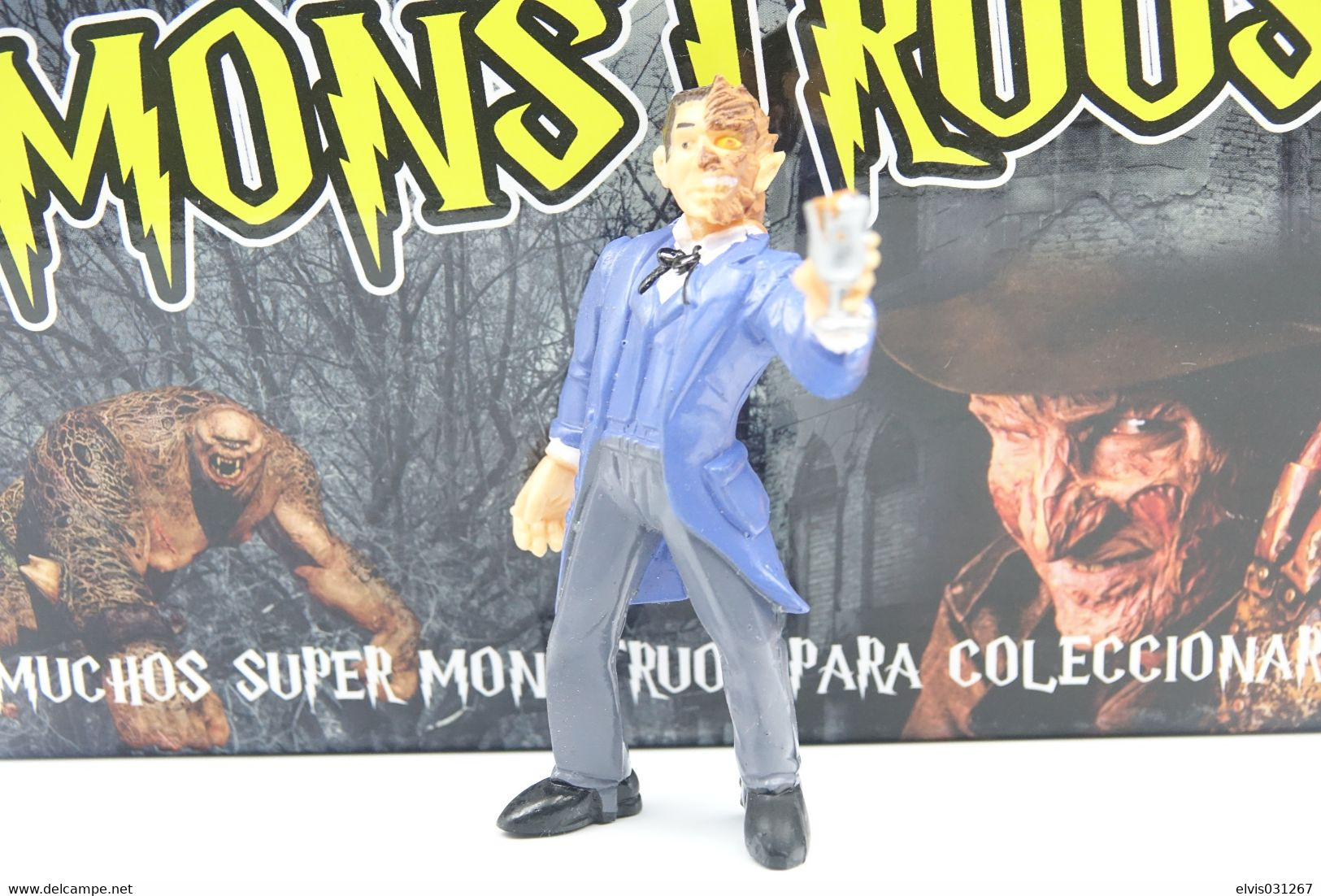 Vintage ACTION FIGURE : COLLECTION MONSTERS SUPER MONSTRUOS Doctor Jekyll - 1990's - Original Yolanda Toys - Action Man