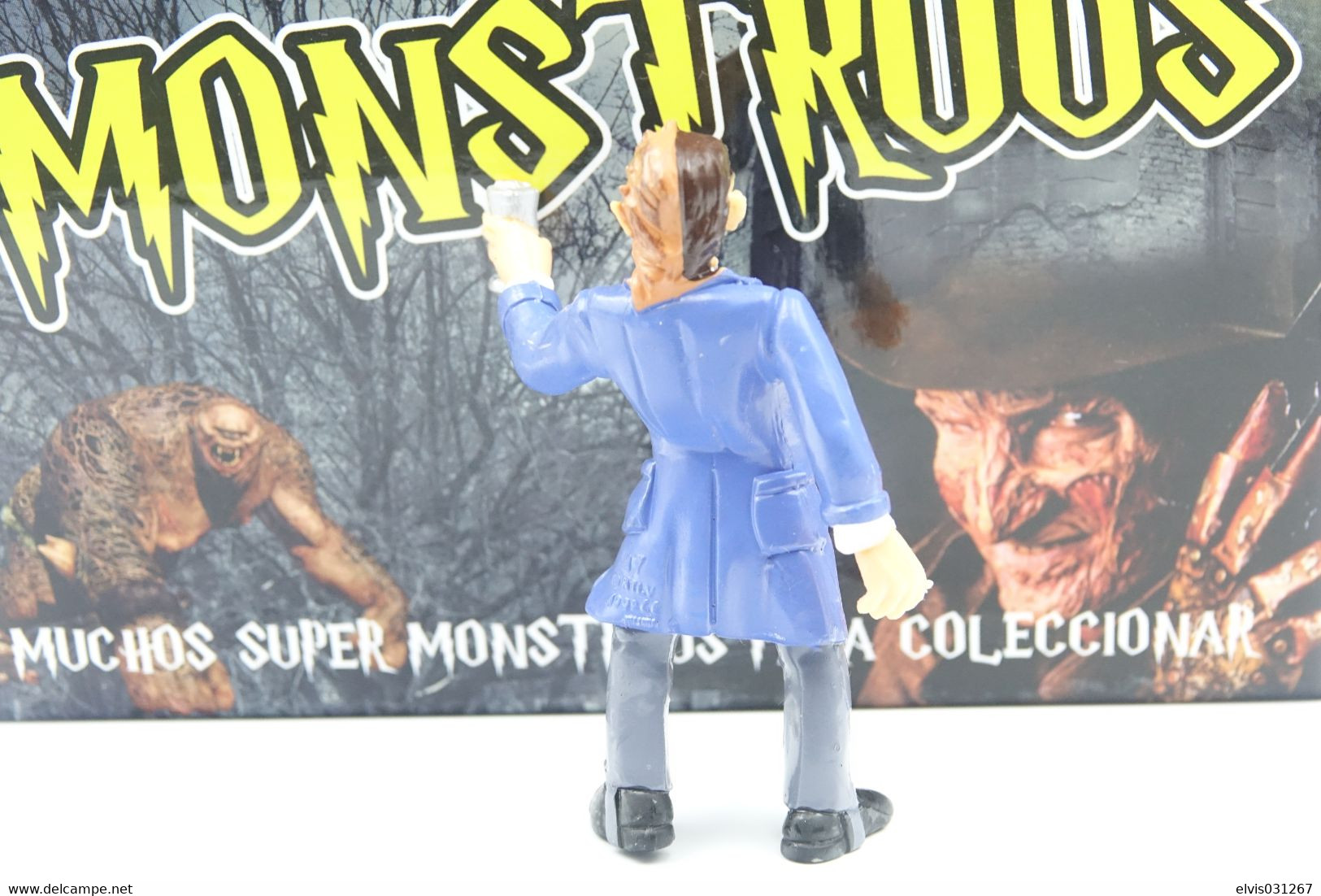 Vintage ACTION FIGURE : COLLECTION MONSTERS SUPER MONSTRUOS Doctor Jekyll - 1990's - Original Yolanda Toys - Action Man