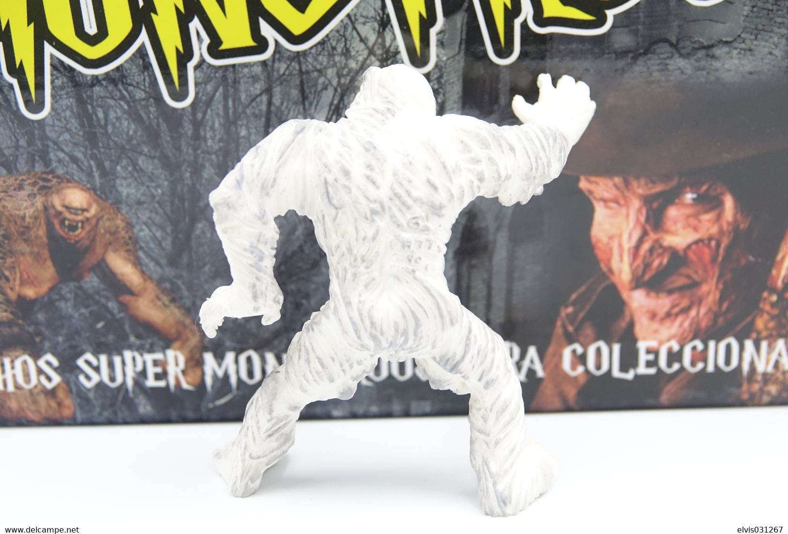 Vintage ACTION FIGURE : COLLECTION MONSTERS SUPER MONSTRUOS Yeti - 1990's - Original Yolanda Toys - Action Man