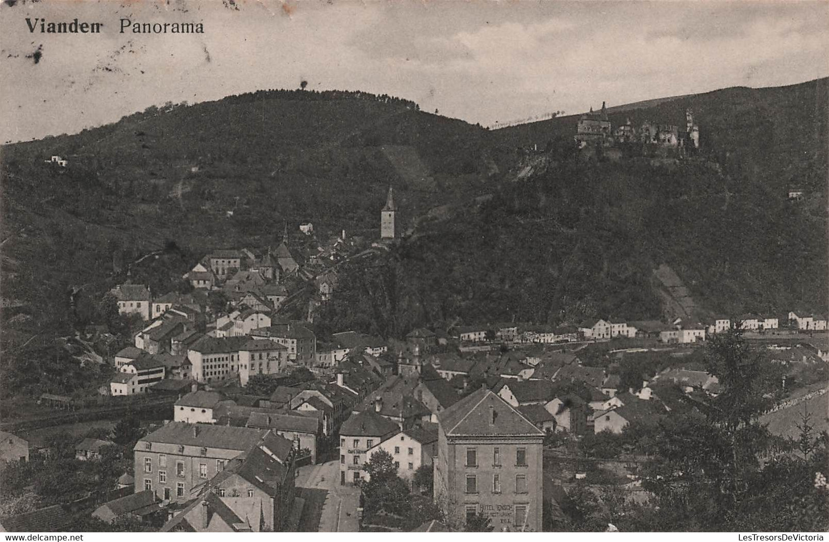 CPA - Vianden Panorama - C Schoren - Serie Vianden - Oblitéré à Chatelineau En 1911 - Vianden