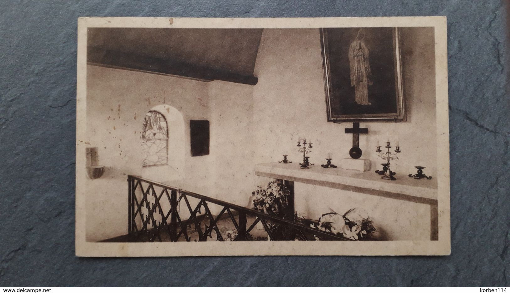 BANNEUX VUE INTERIEUR DE LA CHAPELLE DE NOTRE DAME DES PAUVRES - Sprimont