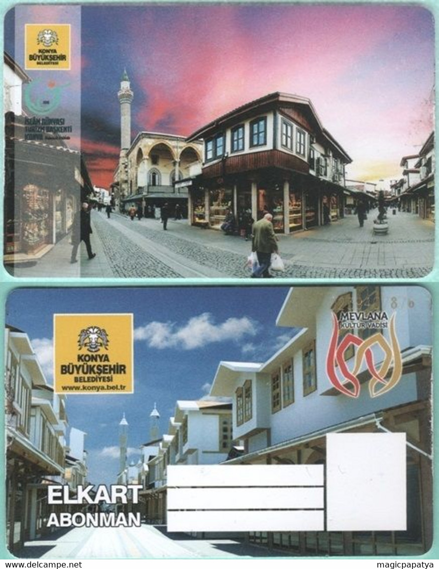 MP – Transportation Ticket Card – Konya – See Scans, Sales Conditions - Other & Unclassified