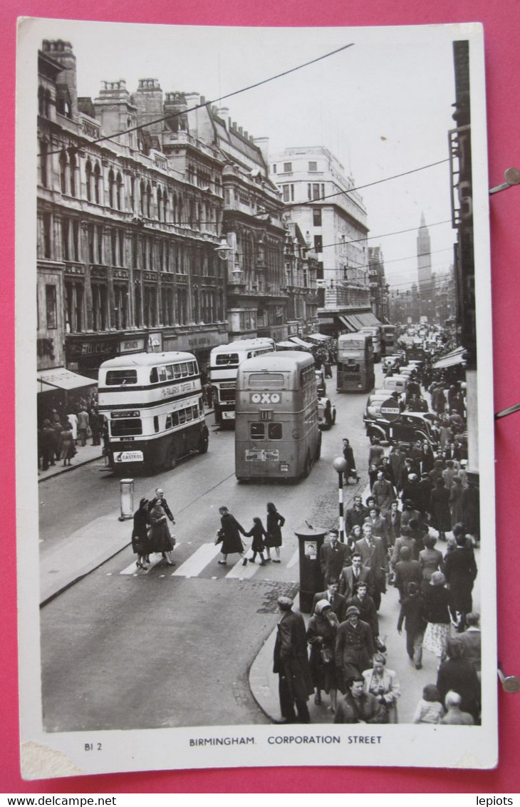 Angleterre - Birmingham - Corporation Street - R/verso - Birmingham