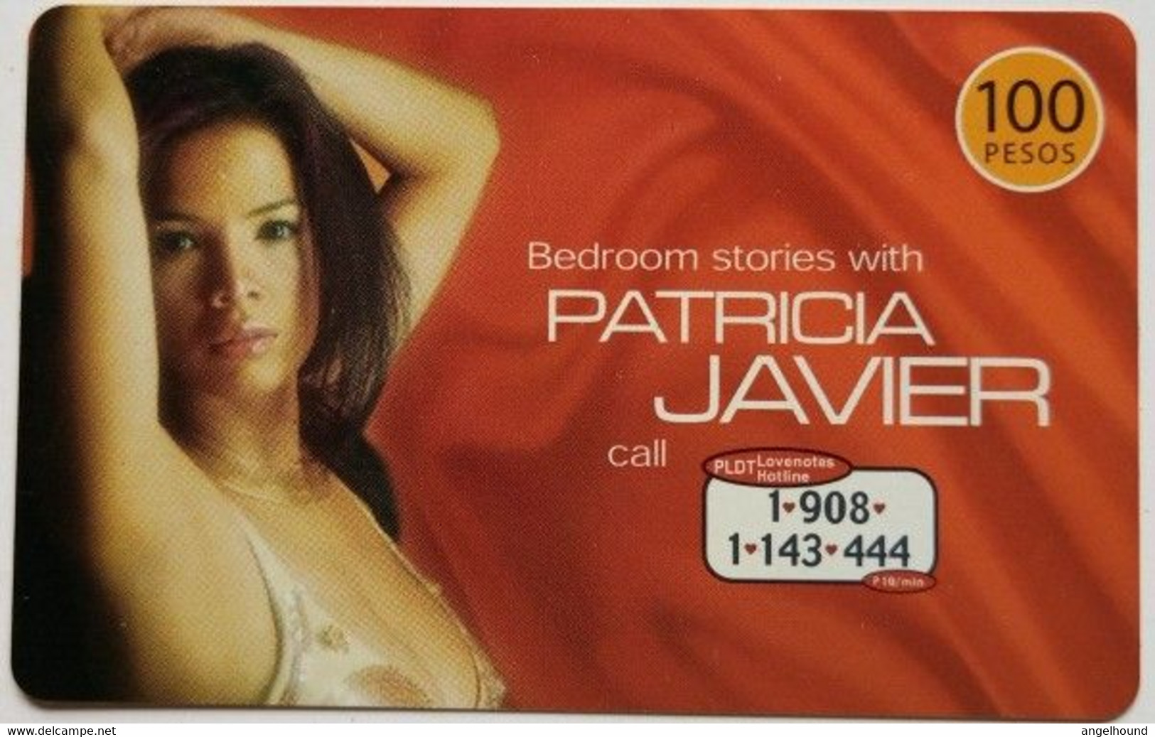 Phillippines PLDT  MINT Touchcard 100 Peso " Patricia Javier " - Filippijnen