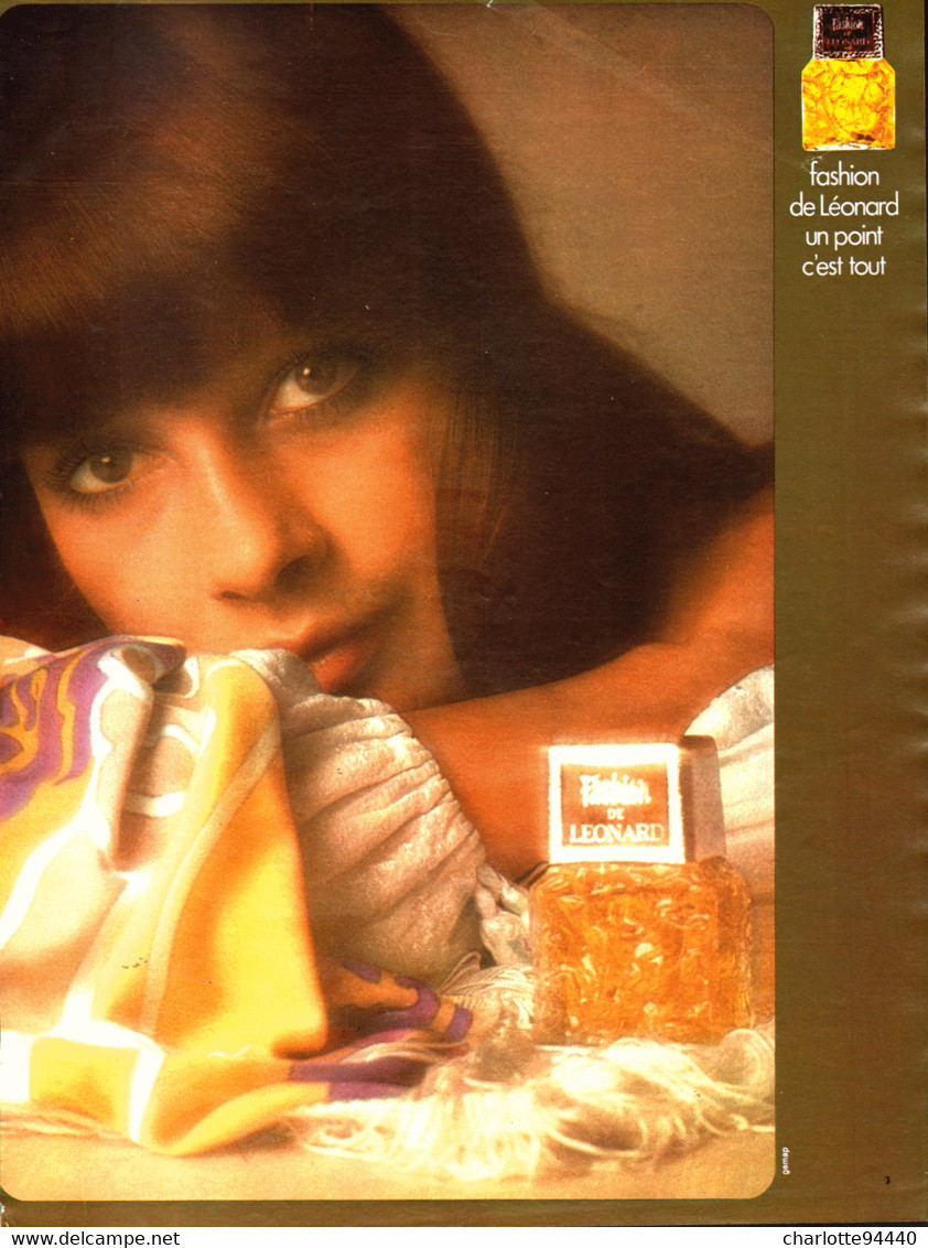 PUB PARFUM  ( FASHION ) De "  LEONARD "  1973 ( 3 ) - Non Classificati