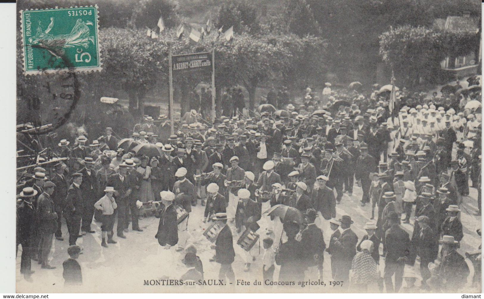 MONTIERS SUR SAULX (55) -  Fête Du Concours Agricole De 1907 - Bon état - Montiers Sur Saulx