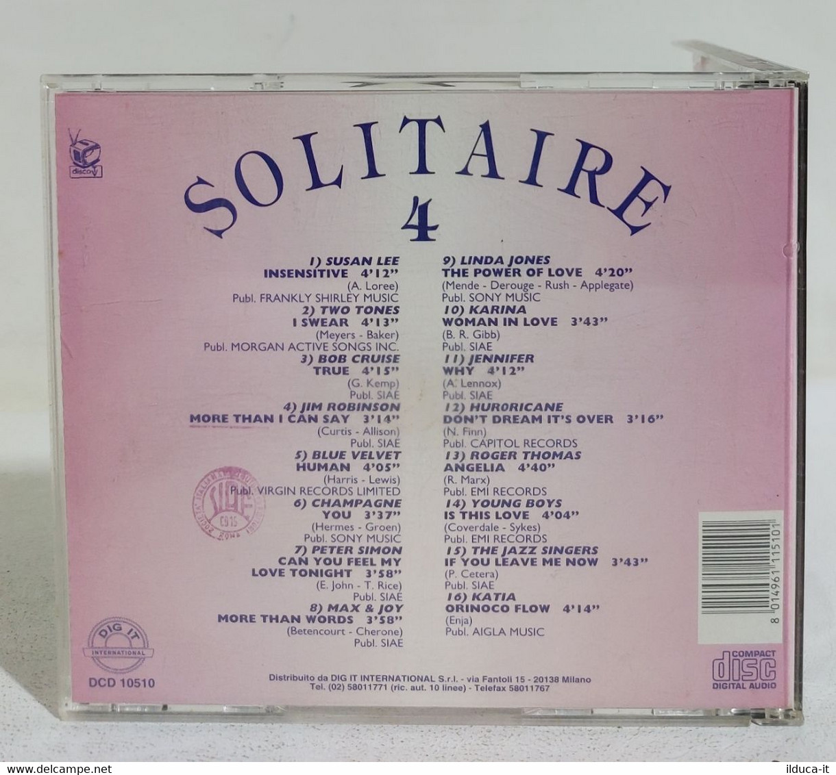 I108435 CD - Solitaire 4 - Dig It - Hit-Compilations