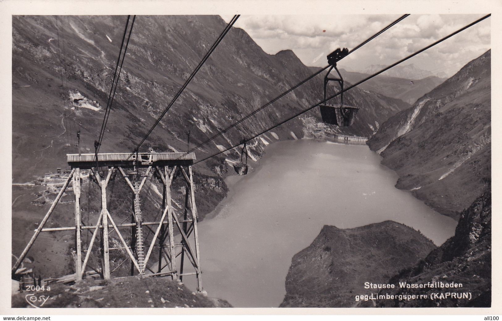 A18374 - STAUSEE WASSERFALLBODEN LIMBERGSPERRE KAPRUN POST CARD UNUSED - Kaprun