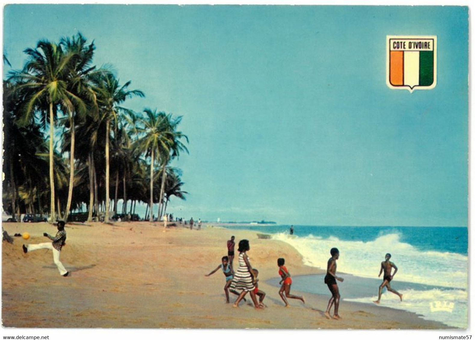 CP ABIDJAN - La Plage - Ed. IRIS N°5754 - Côte-d'Ivoire