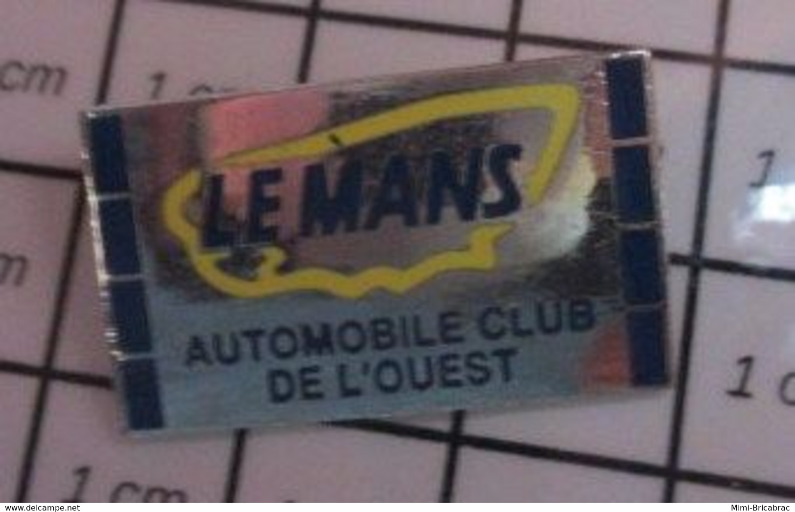 1515c Pin's Pins / Beau Et Rare / SPORTS / LE MANS AUTOMOBILE CLUB DE L'OUEST ACO Variante - Automobile - F1