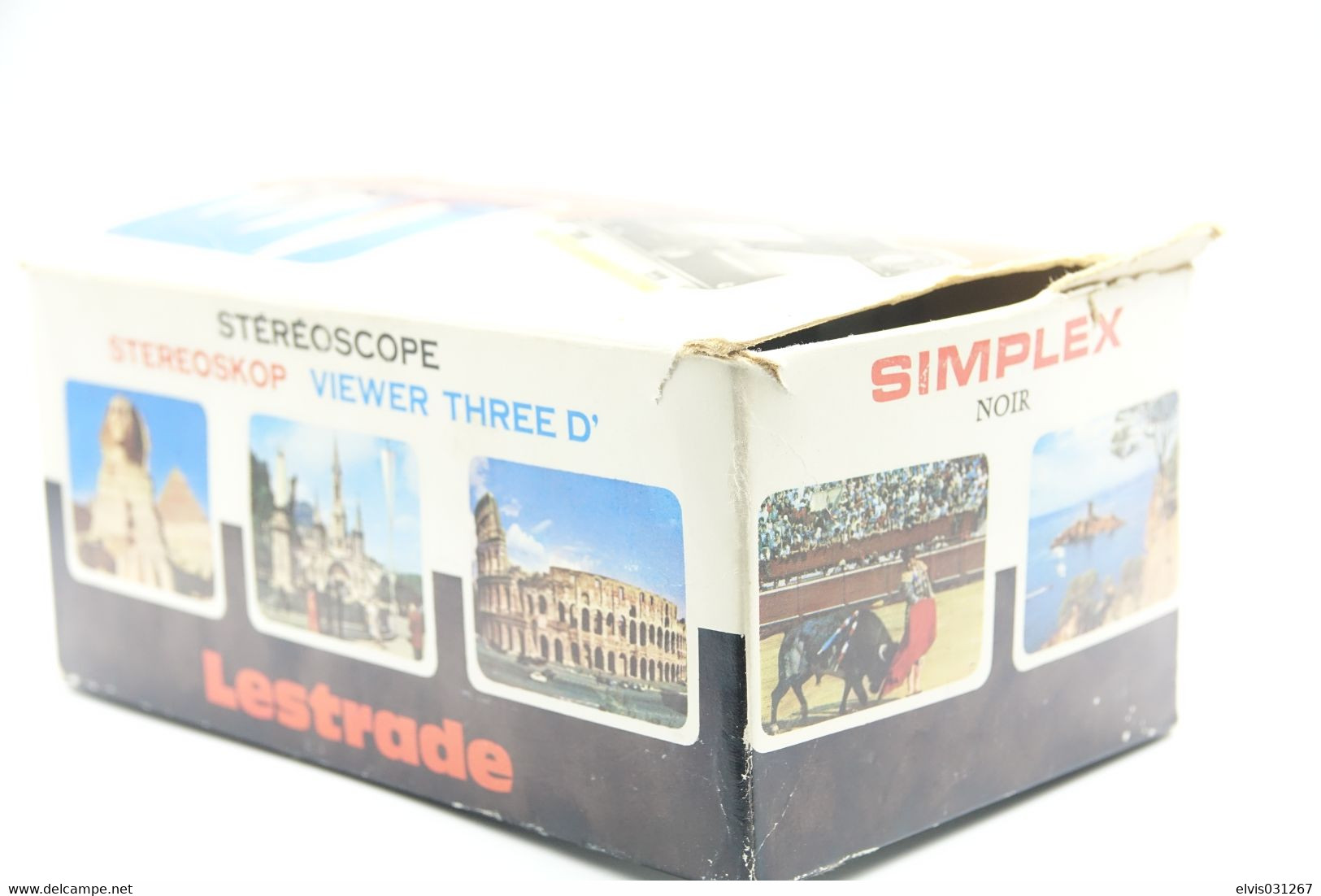 VIEW-MASTER Vintage : LESTRADE SIMPLEX View-master With Original Box And Reels - Original - Viewmaster - Stereoviewer - Visionneuses Stéréoscopiques