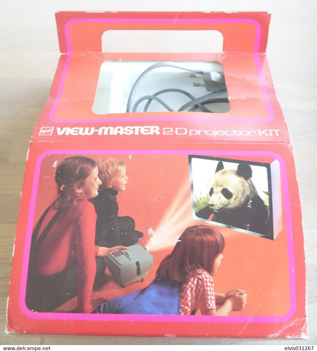 VIEW-MASTER Vintage : GAF Classic Projector 2D Kit - Made In Belgium - Original - Reels - Viewmaster - Stereoviewer - Visionneuses Stéréoscopiques