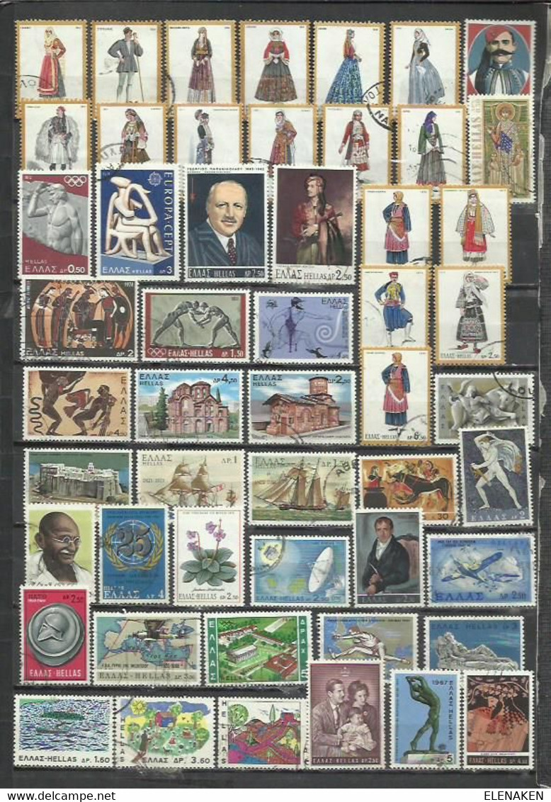 R717-LOTE SELLOS GRECIA SIN TASAR,SIN REPETIDOS,ESCASOS. -GREECE STAMPS LOT WITHOUT PRICING WITHOUT REPEATED. -GRIECHEN - Collections