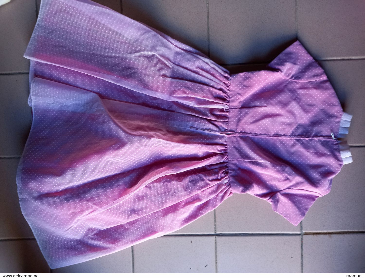 Robe  Fillette Vintage Nylon - 1940-1970