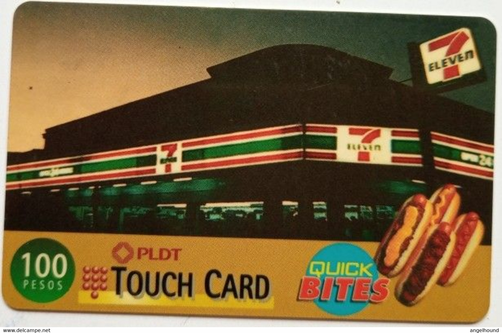 Philippines PLDT Touchcard 100 Peso " 7-11 " - Filippijnen