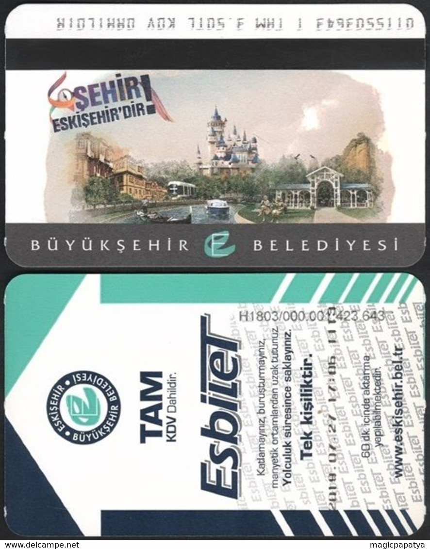 MP – Transportation Ticket Card – Eskisehir – See Scans, Sales Conditions - Altri & Non Classificati