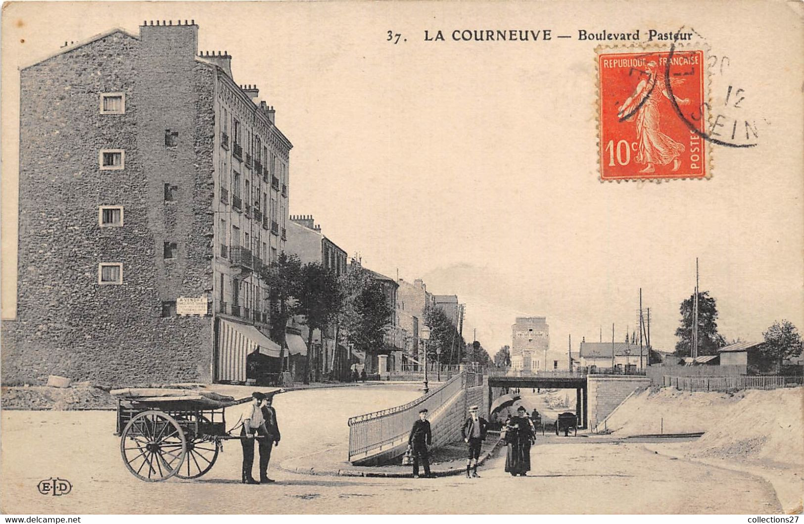 93-LA-COURNEUVE-BOULEVARD PASTEUR - La Courneuve
