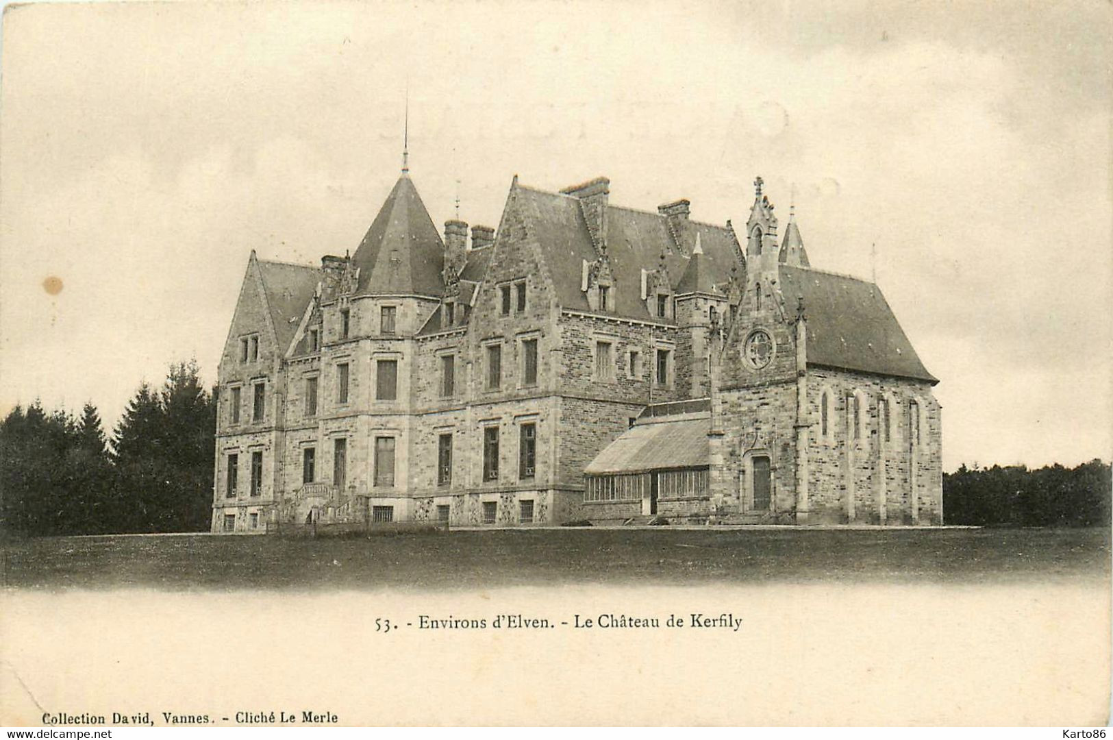 Elven * Environs * Le Château De Kerfily - Elven