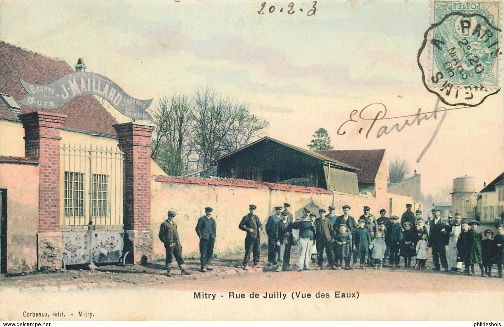 SEINE ET MARNE  MITRY  Rue De Juilly  (VUE DES EAUX ) - Mitry Mory