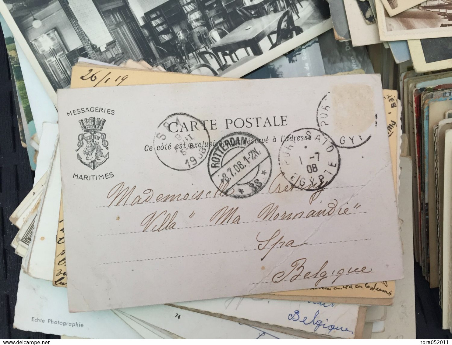 Lot De 500 Carte Postal Non Triée Du Monde - 500 Postcards Min.