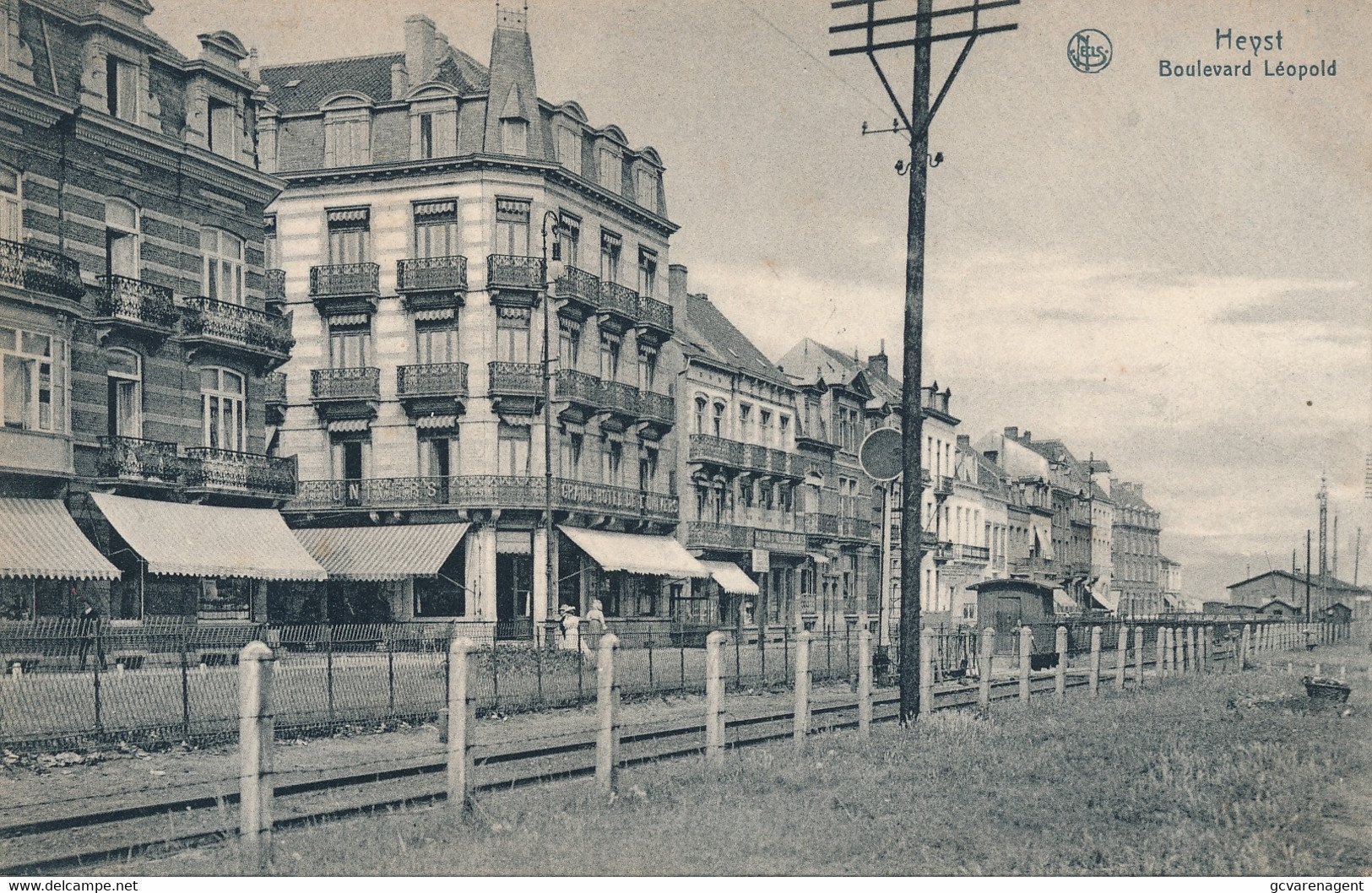 HEIST   BOULEVARD LEOPOLD ( STATION)       2 SCANS   BELLE  ETAT - Laarne