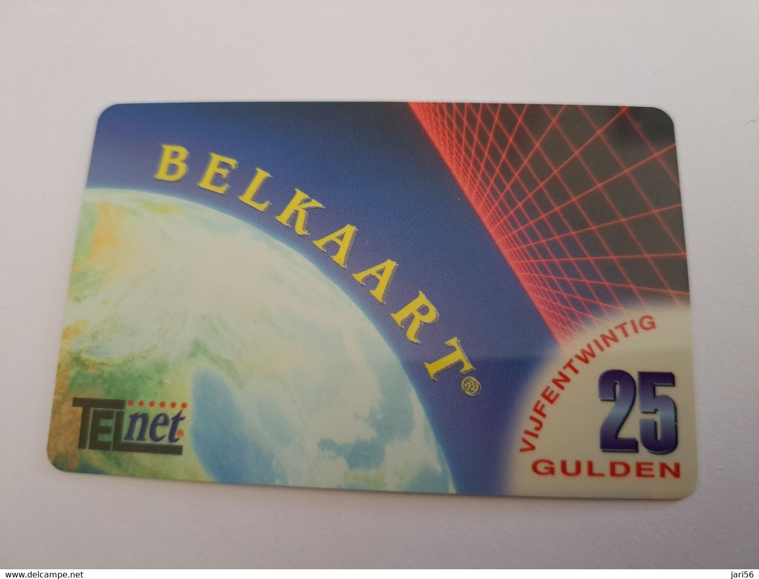 NETHERLANDS  € 12,- TELNET/BELKAART /GLOBE     / OLDER CARD    PREPAID  Nice Used  ** 11205** - Cartes GSM, Prépayées Et Recharges