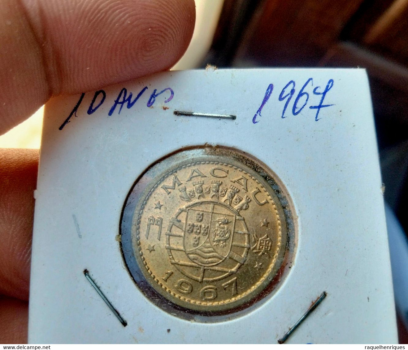 MACAU 10 AVOS 1967 KM# 2a (G#15-58) - Macao