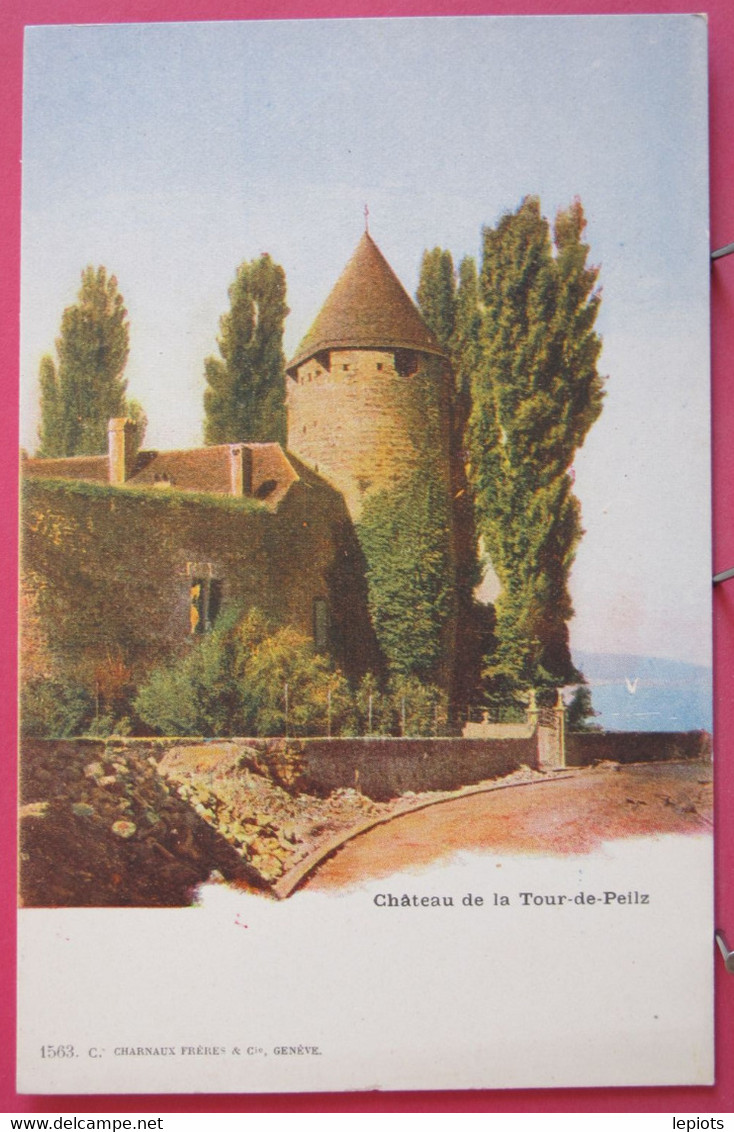 Suisse - Château De La Tour De Peilz - CPA Précurseur - R/verso - La Tour-de-Peilz
