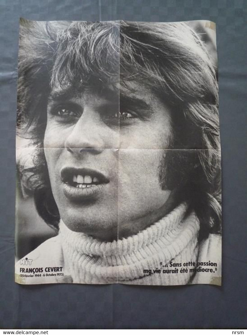 Poster Années 70 / Patrick Juvet - François Cevert / Hit Magazine - Posters