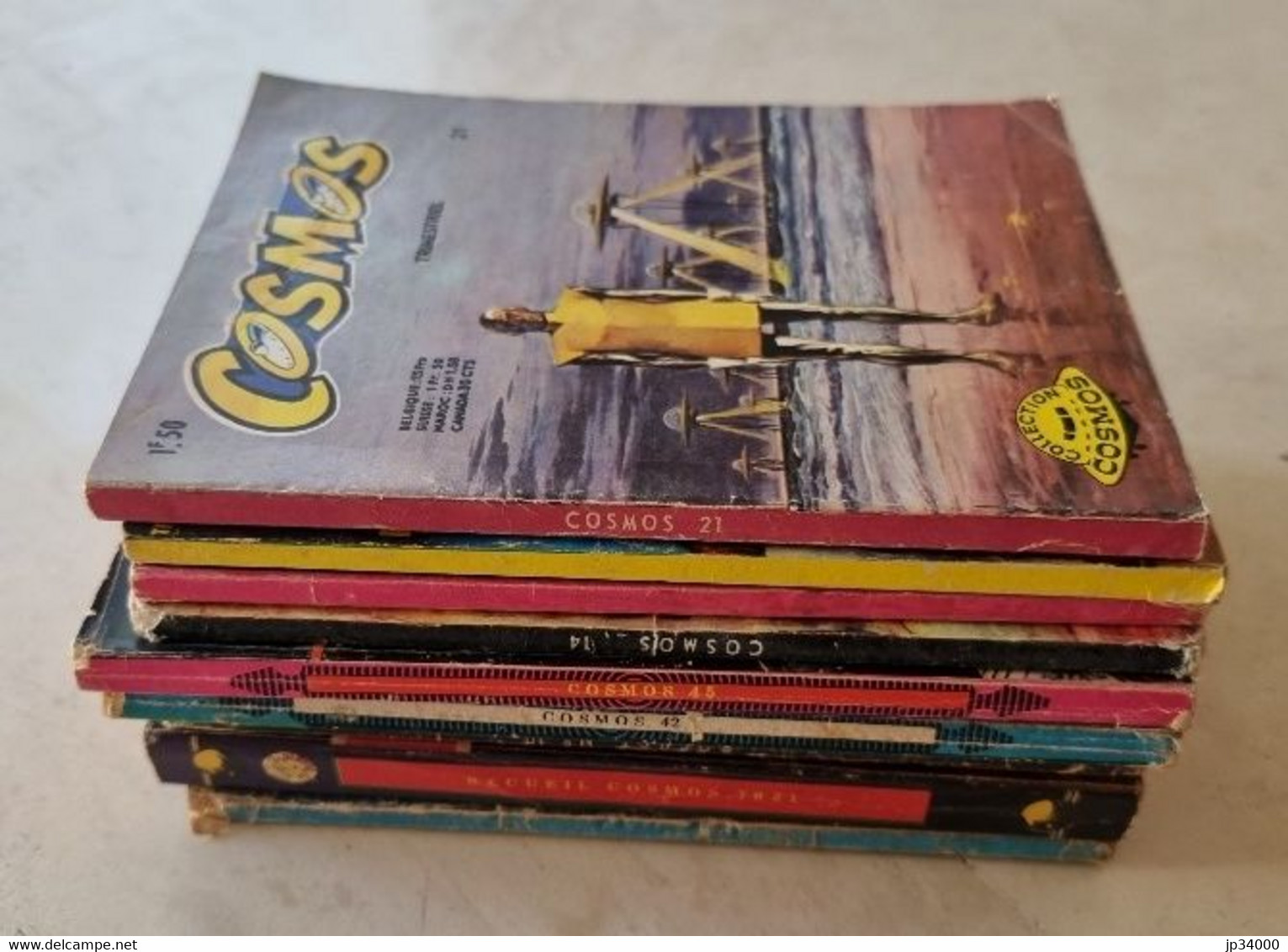 COSMOS N° 4, 6, 7, 10, 14, 21, 42, 45, 7021. Lot De 10 Tous Différents AREDIT - Lots De Plusieurs BD