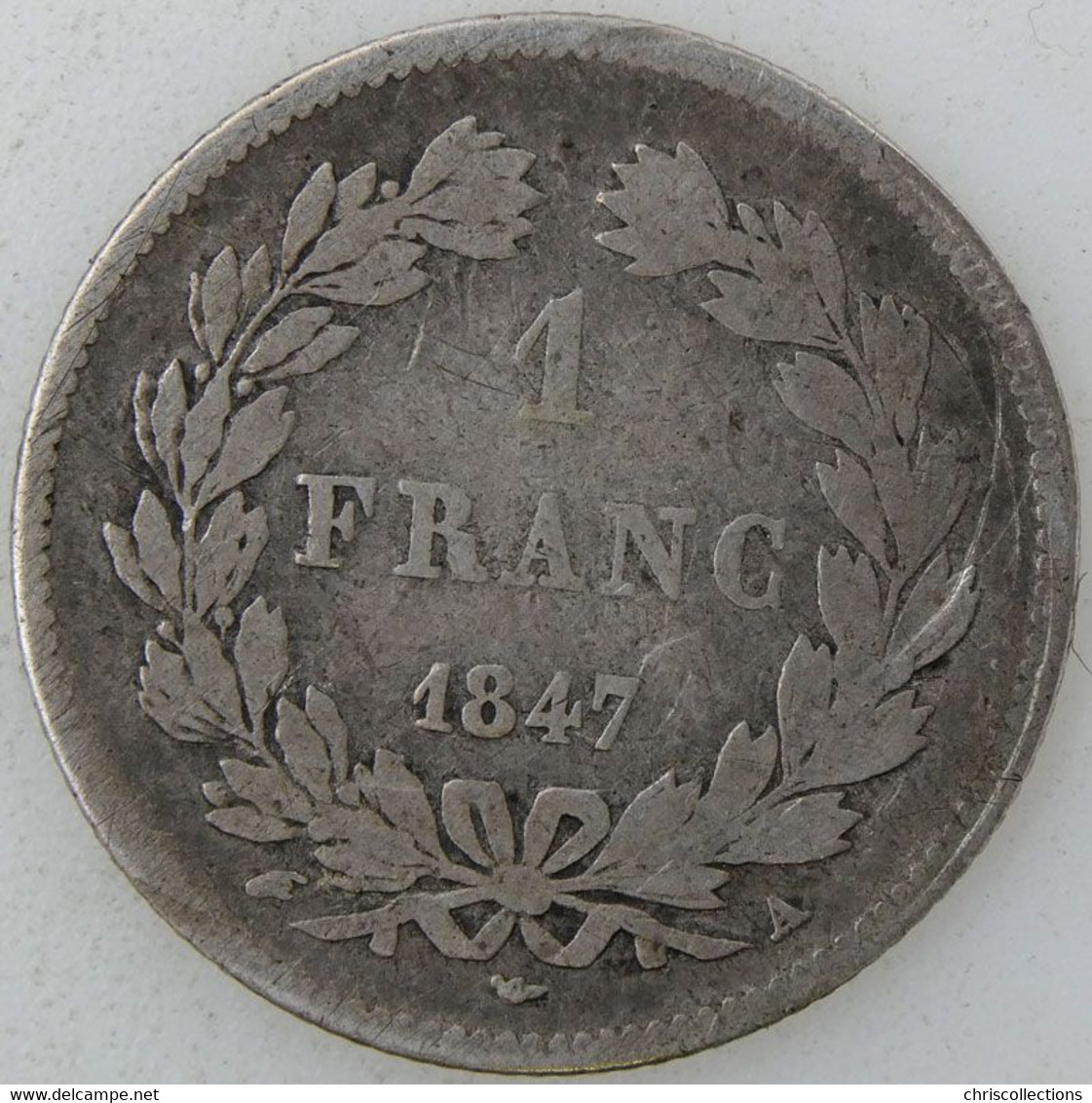 FRANCE - LOUIS PHILIPPE I - 1 Franc 1847A - TB - Gad. : 453 - 1 Franc