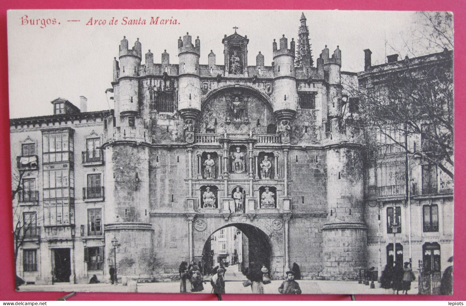 Espagne - Burgos - Arco De Santa Maria - R/verso - Burgos