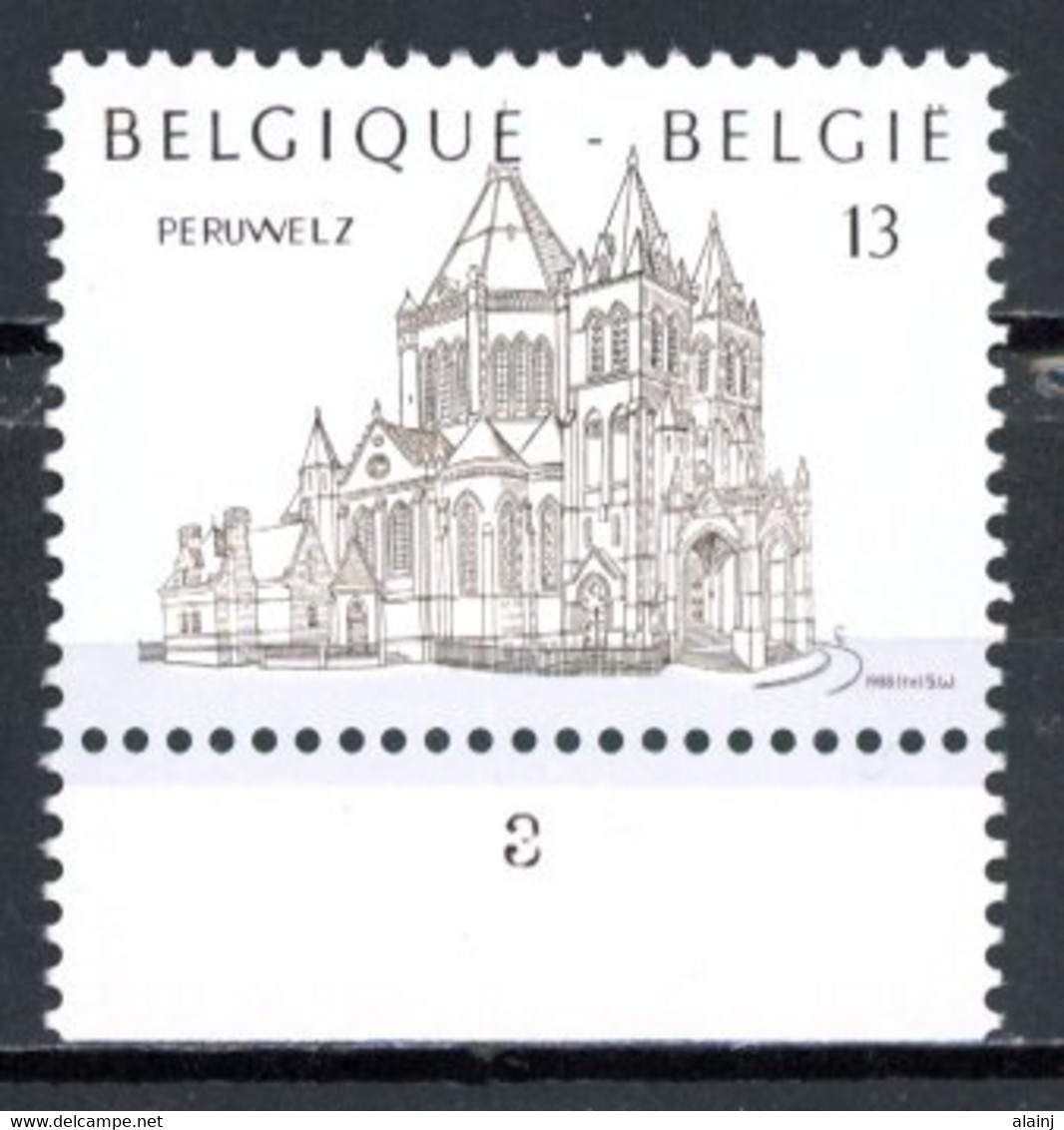 BE  2292  XX   ---- Pour Le Tourisme : Péruwelz   --  N° De Planche 5 - 1981-1990