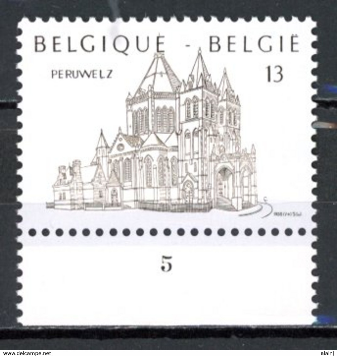 BE  2292  XX   ---- Pour Le Tourisme : Péruwelz   --  N° De Planche 6 - 1981-1990