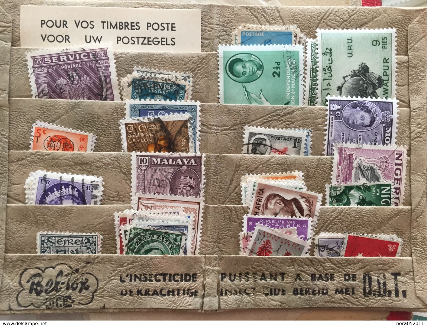 Super lot de milliers de timbres et document oblitéré à trier avec beaucoup de classique 1850/1960 voir photos