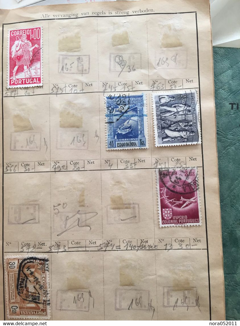 Super Lot De Milliers De Timbres Et Document Oblitéré à Trier Avec Beaucoup De Classique 1850/1960 Voir Photos - Lots & Kiloware (mixtures) - Min. 1000 Stamps