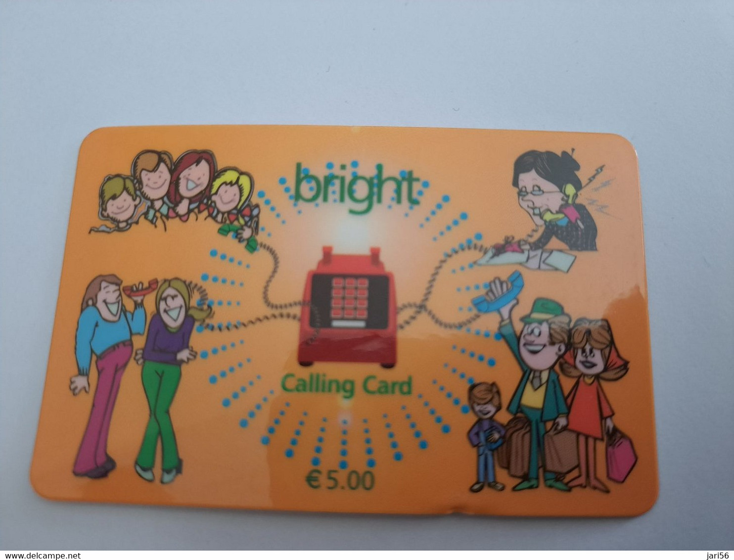 ITALIA  TELECOM ITALIA / € 5,- BRIGHT /TELEPHONE     PREPAIDS CARDS   ** 11241** - Other & Unclassified