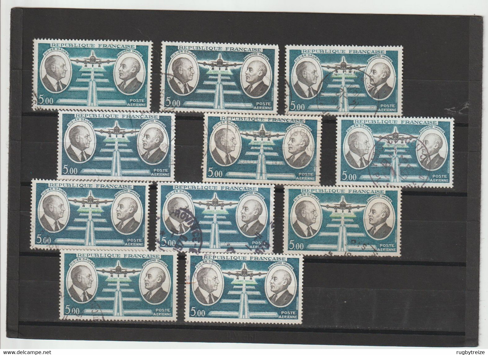 5567 Enorme lot de timbres Poste Aérienne FRANCE Toute époque - Oblitérés