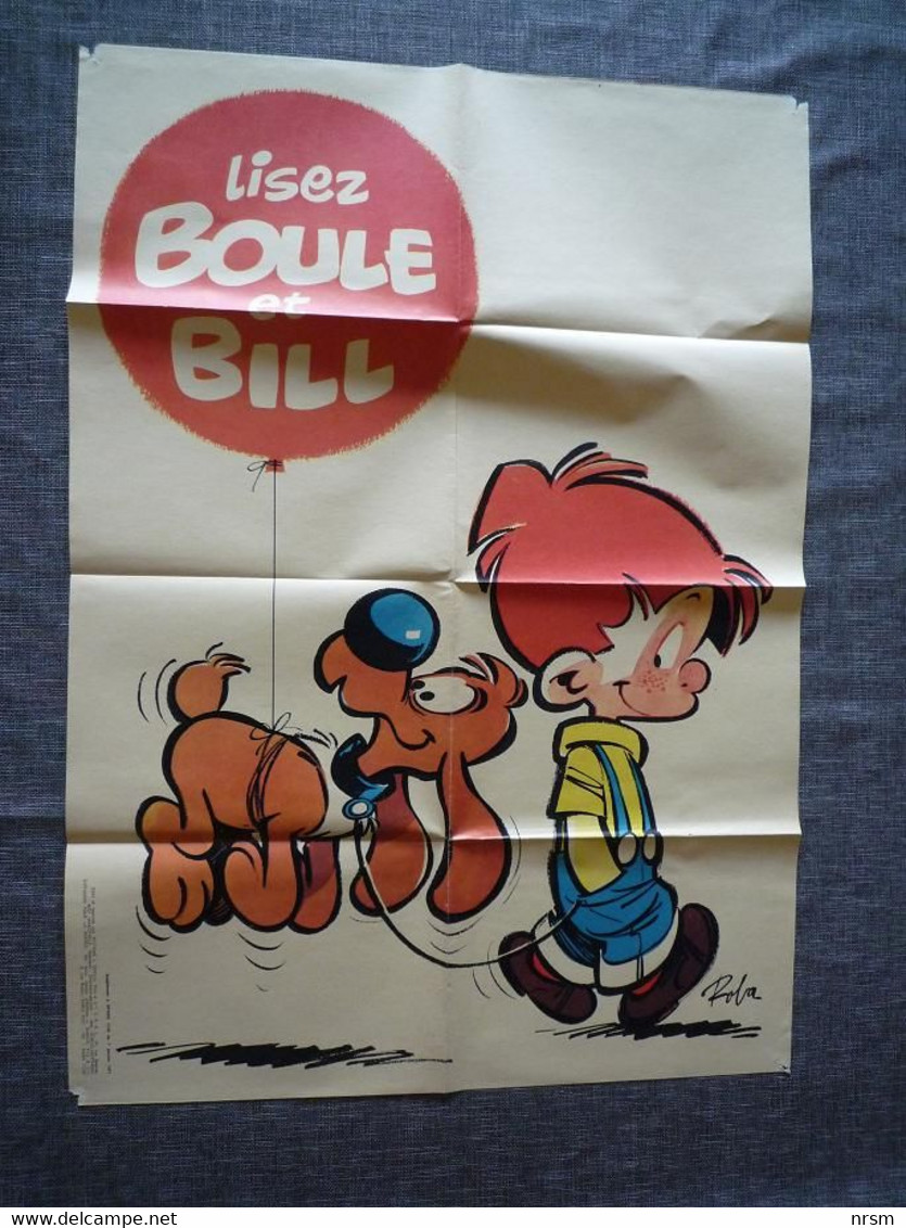 BD / Boule & Bill / Roba / Poster Année 71 - Afiches & Offsets