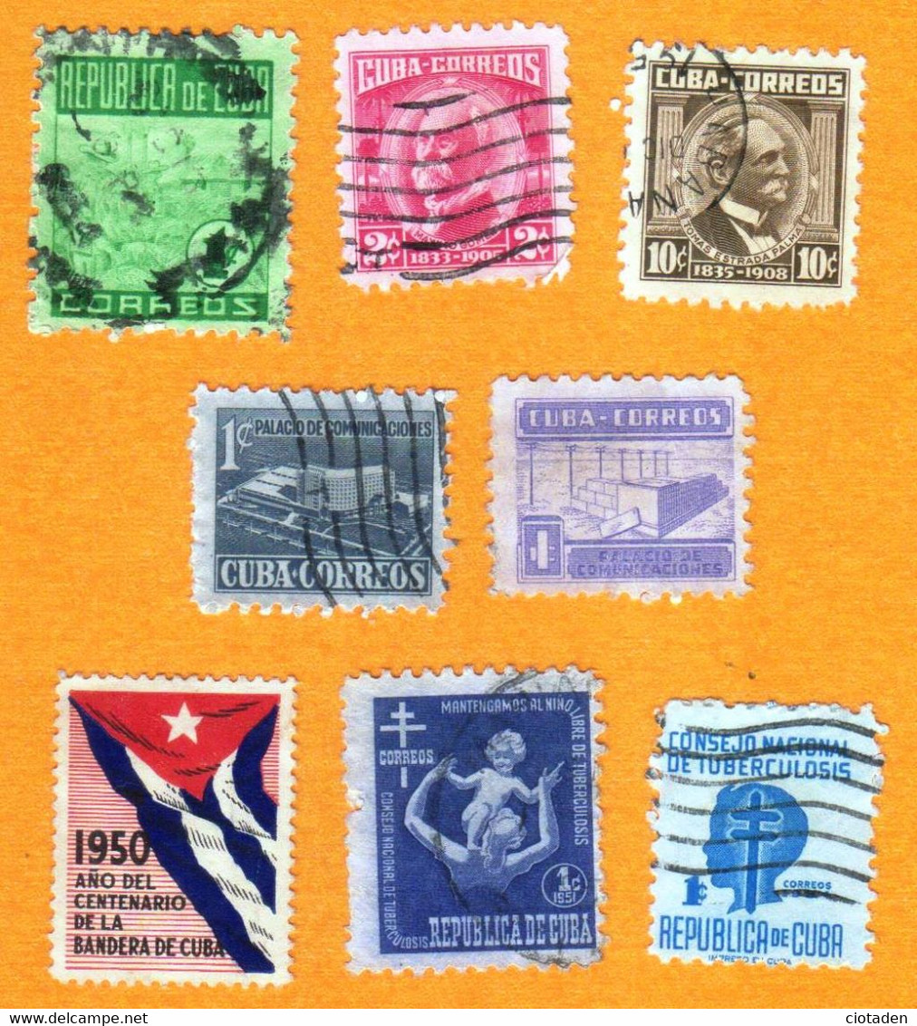 CUBA - 1948 - 1951 - 1954 - Gebruikt