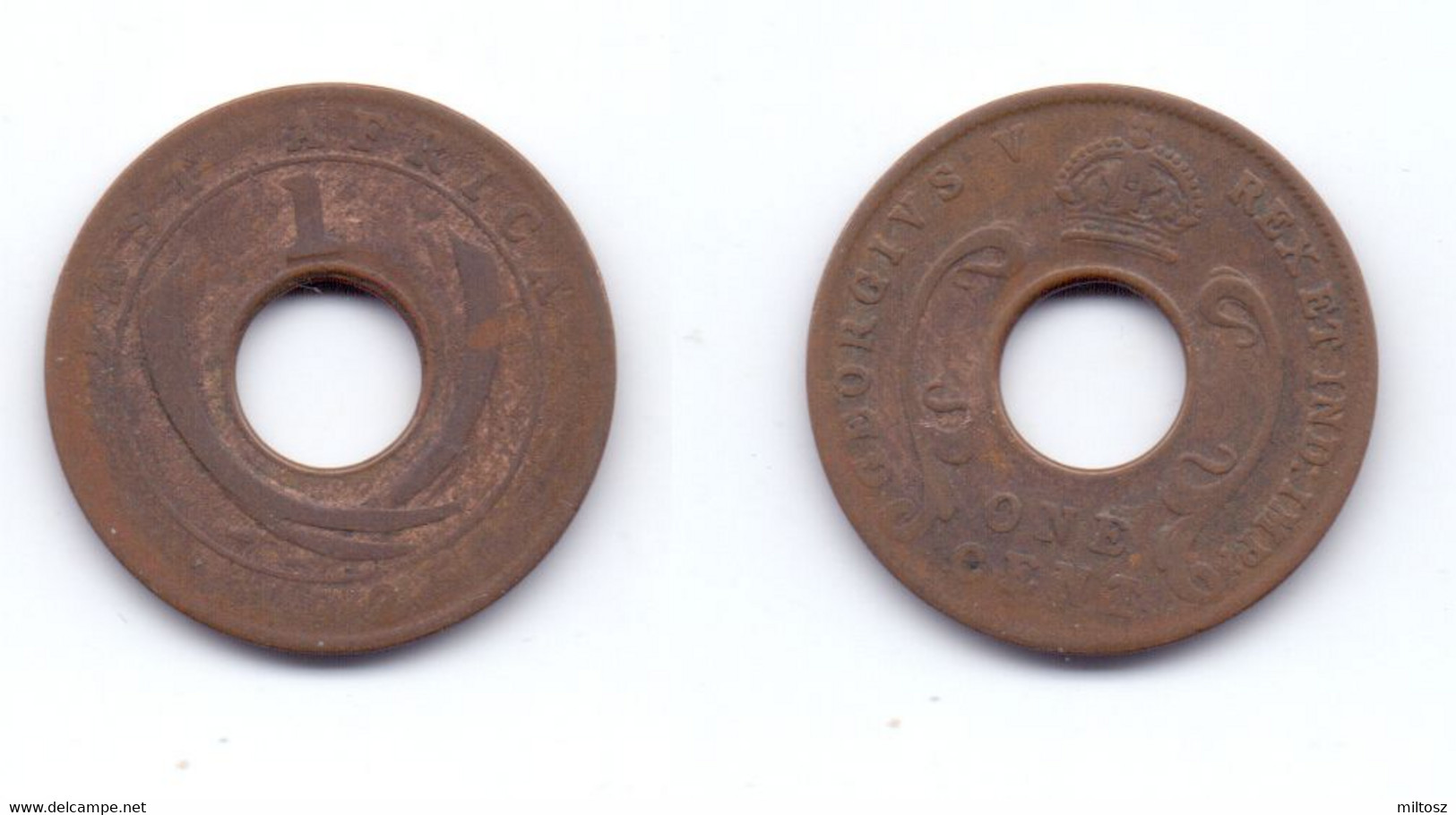East Africa 1 Cent 1925 - Colonia Británica
