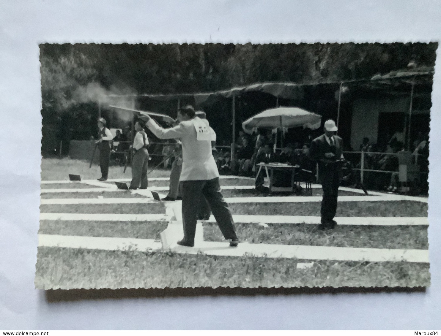 Cpsm Concours De Tir Au Fusils Ball Trap - Tir (Armes)