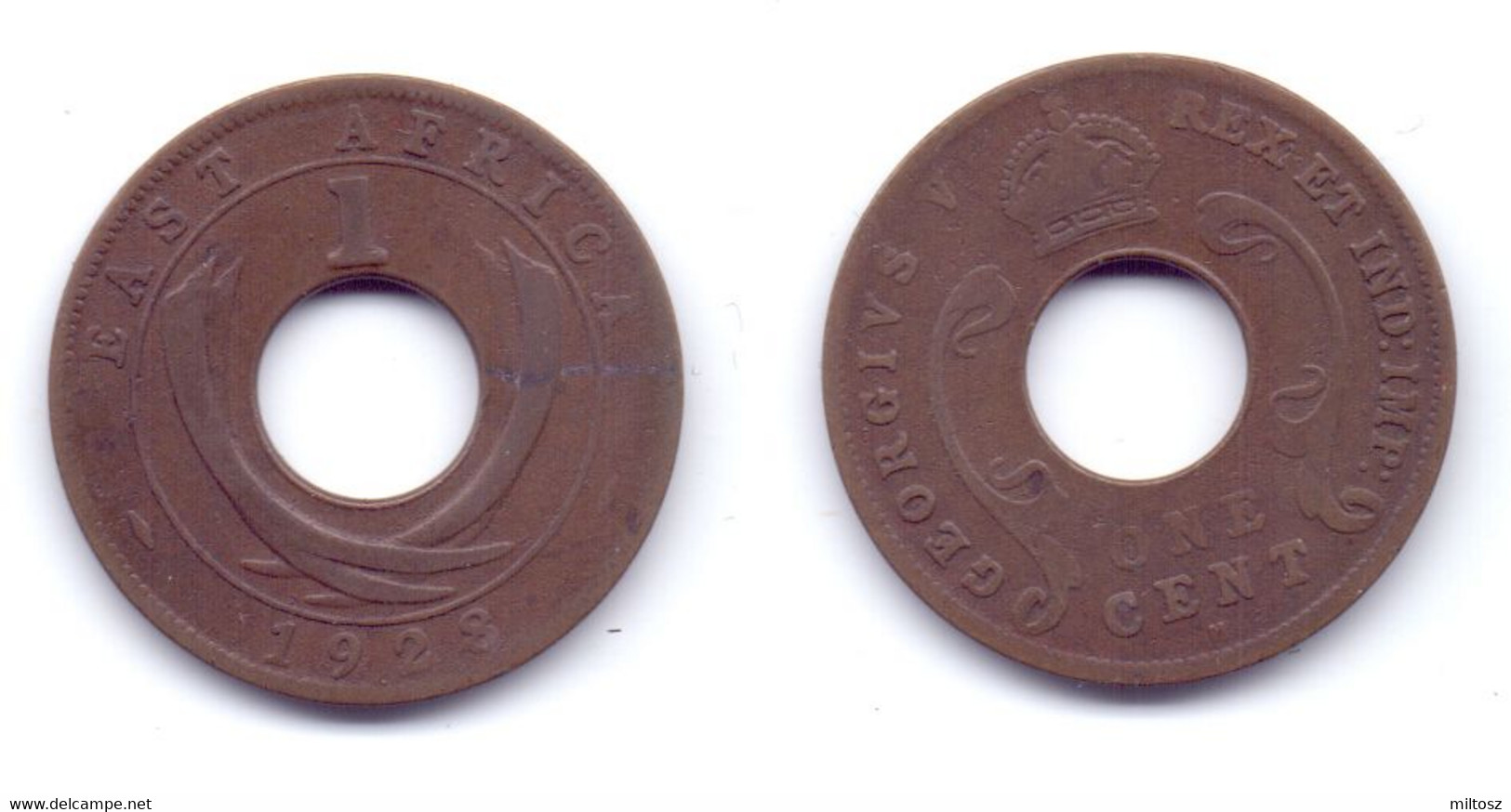 East Africa 1 Cent 1928 H - Britse Kolonie